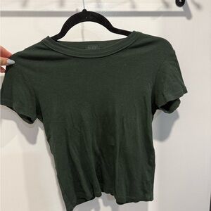 Brandy Melville Dark Green Tee